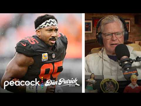 Analyzing blockbuster Myles Garrett trade between Browns and Rams | Dan Patrick Show | NFL on NBC
