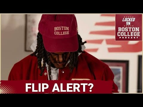 ALERT: Bill Belichick TARGETS Boston College's PRIZED Recruit | Can O'Brien SAVE BC's Future