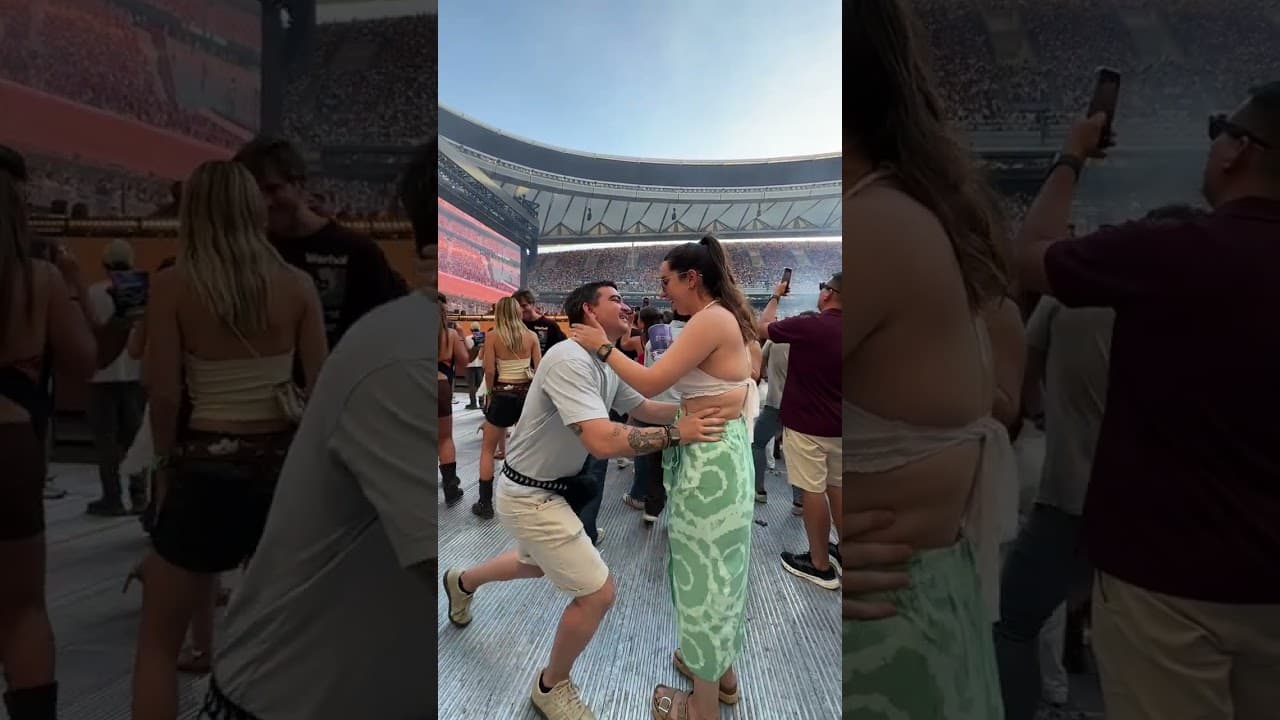 She said "yes" at the Riyadh Air Metropolitano