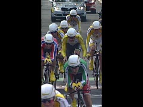 OTD in 2009: Mark Cavendish takes the pink jersey as HTC Columbia won the Team time-trial 🩷🎞️