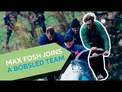 Can Max Fosh replace the number 2 in a bobsled? | Allianz – Games Check ☑️