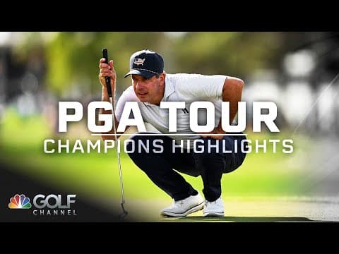 PGA Tour Champions Highlights: 2025 Charles Schwab Challenge, Final Round | Golf Channel