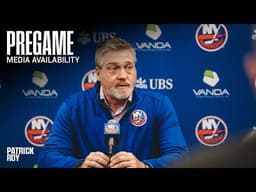 New York Islanders Pregame Availability | NYI vs FLA