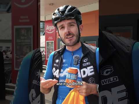 First Time in Scotland? Benny tried Irn-Bru for the first time.