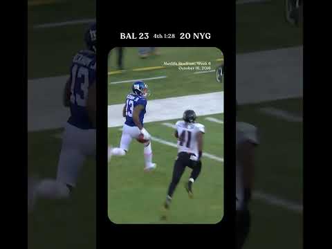Vintage Odell Beckham Jr. 🔥 #Giants #NFL #OBJ #Football #Ravens
