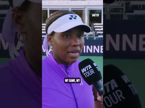 New year, new Taylor 🐦🔥 #WTA #ATXOpen #TaylorTownsend #interview #tennis