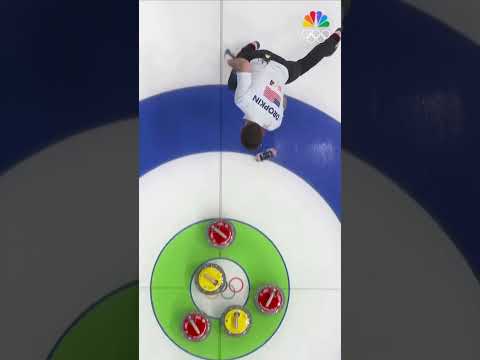 Team USA takes on current champions Team Italia with their eyes on the #Curling mixed doubles final!