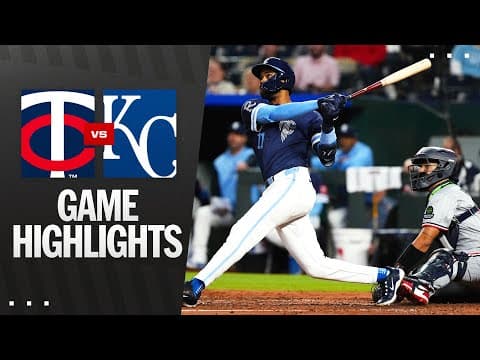 Twins vs. Royals Game Highlights (9/5/25) | MLB Highlights