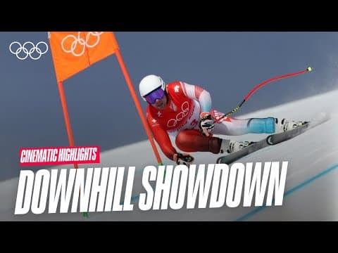 Gold on the Slopes🇨🇭🥇 | Men's Alpine Skiing Downhill at Beijing 2022 I Cinematic Highlights