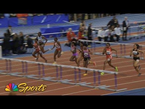 Danielle Williams explodes to 60m hurdles win at 2026 Millrose Games | NBC Sports