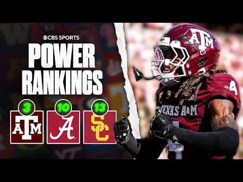 College Football Power Rankings Week 14: Bama falls to No. 10, USC with big chance, JMU real threat?
