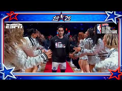 Hootie Hoo introduces the 2026 NBA All-Star Celebrity Game starting lineups | NBA on ESPN