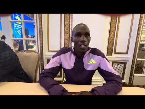 Nicholas Kipkorir (Kimeli) is ready for his marathon debut