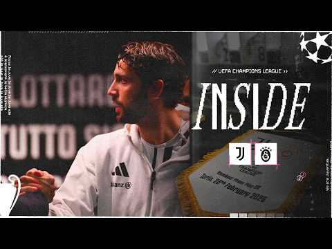 Behind the scene of Juventus v Galatasaray | UCL INSIDE 🎥