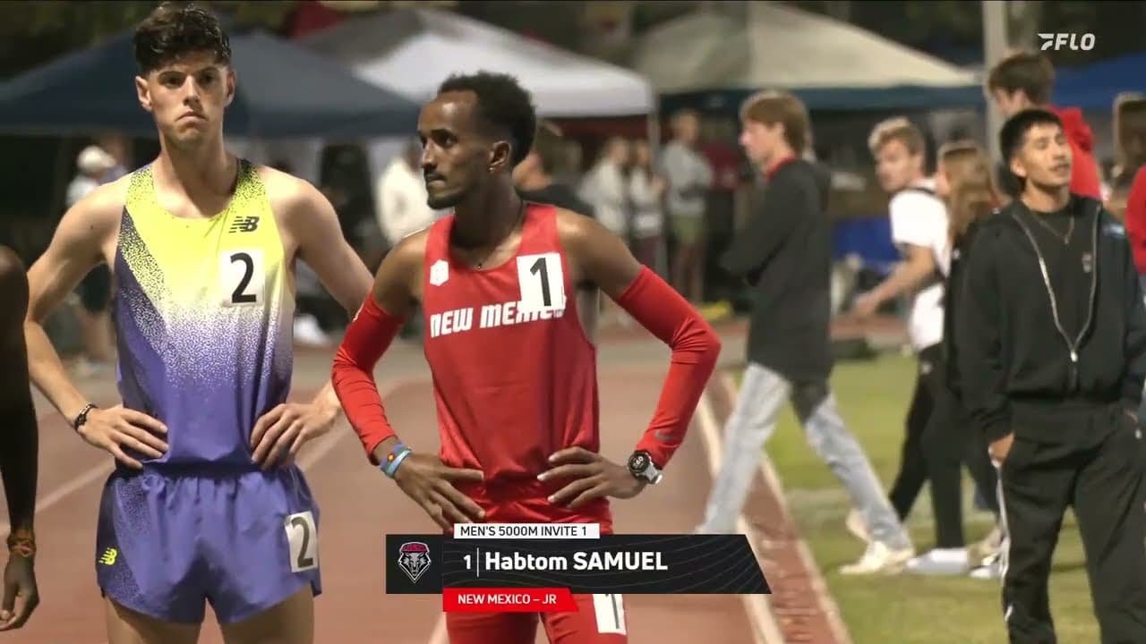 Habtom Samuel Runs 13:03.47 Outdoor NCAA 5K Record | Bryan Clay Invitational 2026 Race Replay