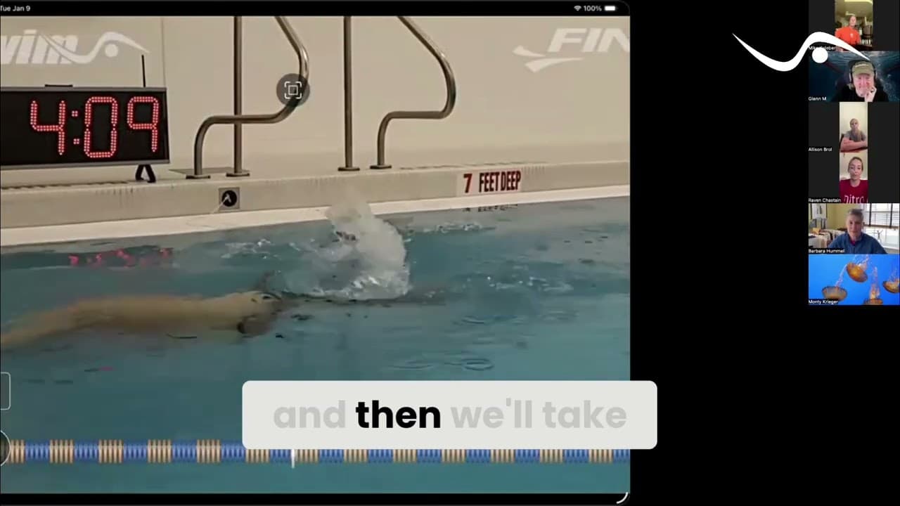 Swimming Drills: Mastering the Clock & Wall Push