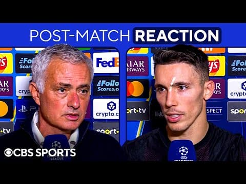 "The BEST Team LOST" Mourinho on LOSS to Leverkusen | "REALLY Special" Grimaldo on RETURN to Benfica