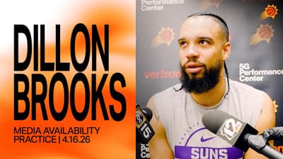 Dillon Brooks Practice Media Availability | Phoenix Suns | 4-16-26