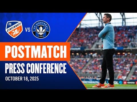 Postmatch Press Conference | Head Coach Pat Noonan | 10/18/25