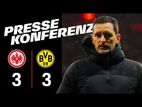 "Ein tolles Spiel und ein gerechtes Ergebnis." I Pressekonferenz nach Borussia Dortmund
