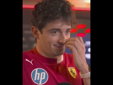 Charles Leclerc loved this cheeky radio message from his brother Arthur in FP1 😅