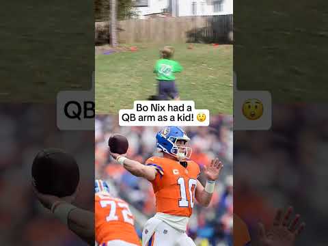 Bo Nix could always sling it 💪