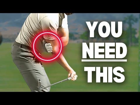 How to CORRECTLY Position Your TRAIL ARM In The Golf Swing!