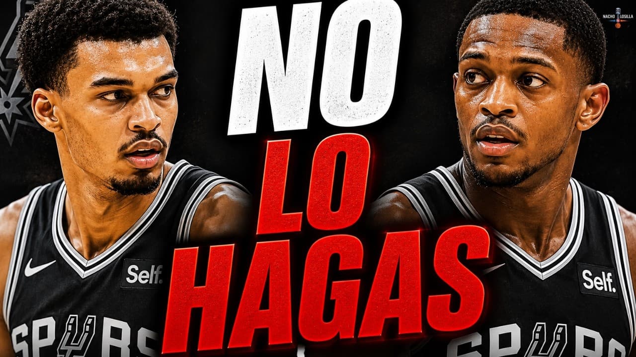 EL ERROR QUE NO DEBEN COMETER LOS SPURS DE WEMBY