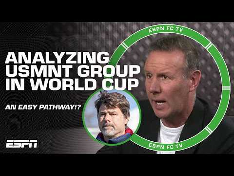 EASY PATHWAY for USMNT⁉️ The World Cup draw was 'KIND' to United States! - Craig Burley | ESPN FC