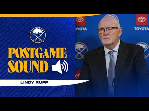 "Our Game Has Changed A Lot" | Lindy Ruff After Overtime Loss To Columbus | Buffalo Sabres
