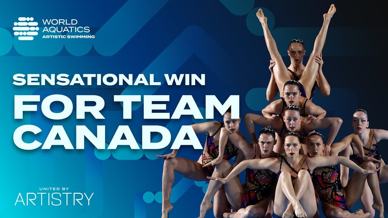 Canada on top of the podium | Artistic Swimming World Cup 2026 | Pontevedra | Team Acrobatic