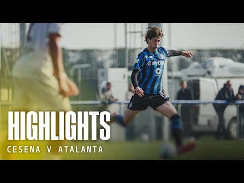 Pareggio con il Cesena | Highlights Cesena-Atalanta 3-3 | 12ª Primavera 1 2025/26