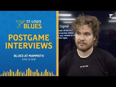 April 16: Postgame Interviews