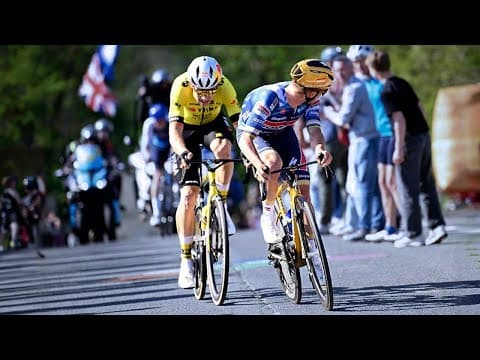 CYCLING BATTLE | Wout Van Aert vs Remco Evenepoel 2025