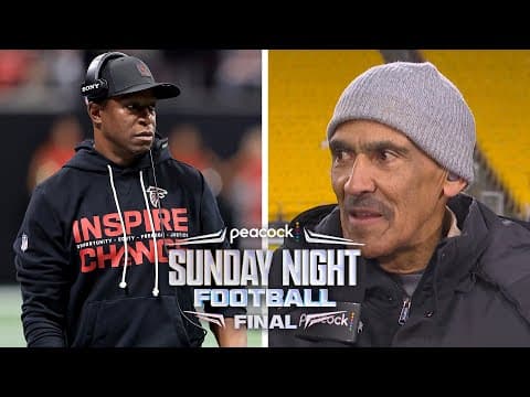 Tony Dungy 'surprised' that Falcons fired Raheem Morris | PSNFF | NFL on NBC