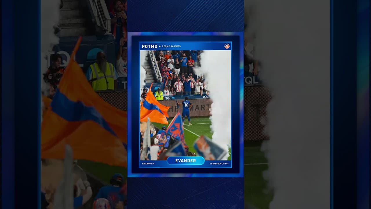 Evander is named MLS Player of the Matchday!