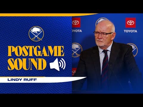 "We Did A Lot Of Good Things" | Lindy Ruff After 4-1 Win Over Carolina Hurricanes | Buffalo Sabres