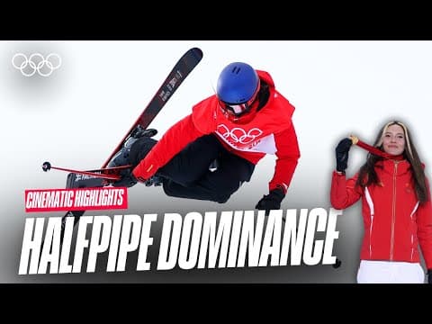 Moments Above the Snow 🏂❄️ | Women's Freeski Halfpipe at Beijing 2022 I Cinematic Highlights