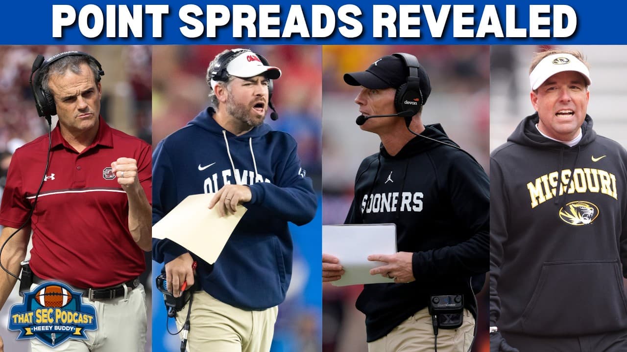 SEC Best Game Point Spreads Revealed & Mailbag Show