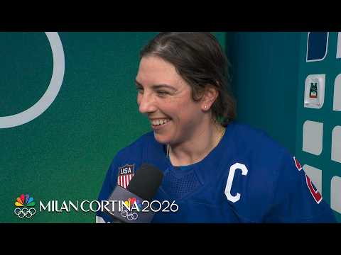 'Just happy to have a gold': Hilary Knight unpacks Team USA win | Winter Olympics 2026 | NBC Sports