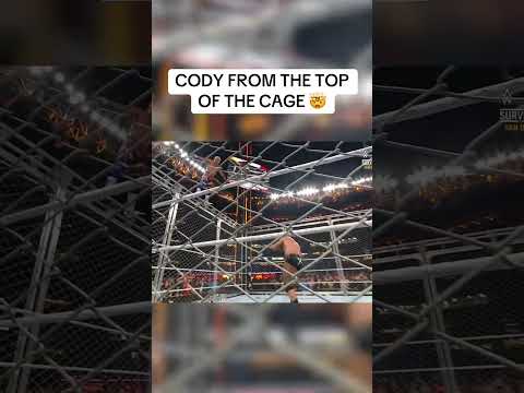 Cody from the top 🤯 #SurvivorSeries