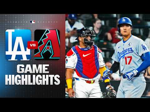 Dodgers vs. D-backs Game Highlights (6/2/26) | MLB Highlights