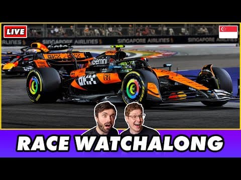 2025 F1 Singapore Grand Prix Watchalong