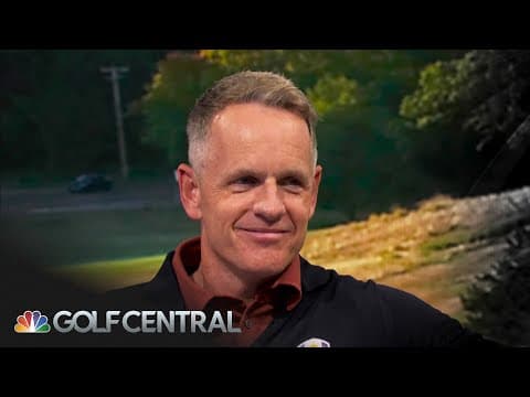Luke Donald looking to past as Team Europe looks to win road Ryder Cup | Golf Central | Golf Channel