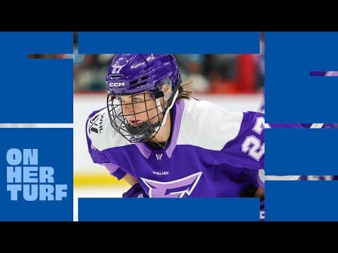 Team USA's Taylor Heise: PWHL is the 'toughest, most exciting league' | On Her Turf | NBC Sports