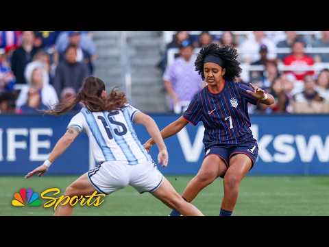 Highlights: USWNT v. Argentina (En Español) | 3/1/26 | NBC Sports