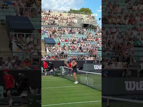 Linda Noskova powers into her first career final on grass with a win over Eala! #wta #tennis #berlin
