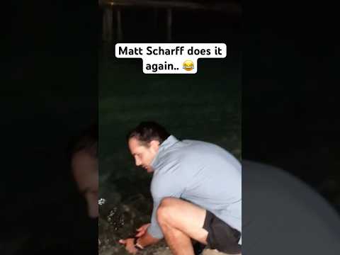 Only Matt Scharff would do this.. 😂