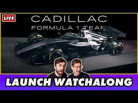 2026 Cadillac F1 Car Launch - Live Watchalong