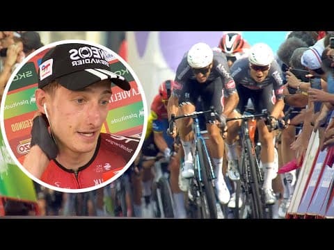 "I Wasn't Even Supposed to Be Here" Upsets Philipsen | Vuelta a Espana 2025 Stage 4